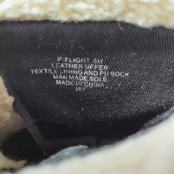 Steve Madden Leather & Faux Fur Combat Boots - Picture 7 of 9